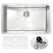Anzzi Vanguard Undermount 30" Kitchen Sink in Brushed Satin K-AZ3018-1A - alternate 4